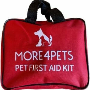 EHBO koffer - EHBO Huisdier - EHBO voor hond en kat - First Aid Kit - 62-delig - Inclusief riem en drinkbak