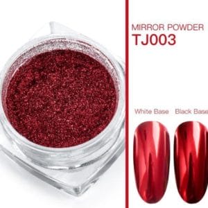 EPIN | Nagel Dip Poeder | Mirror Powder | Nagel Decoratie | Spiegel Poeder | Nail Art | ROOD