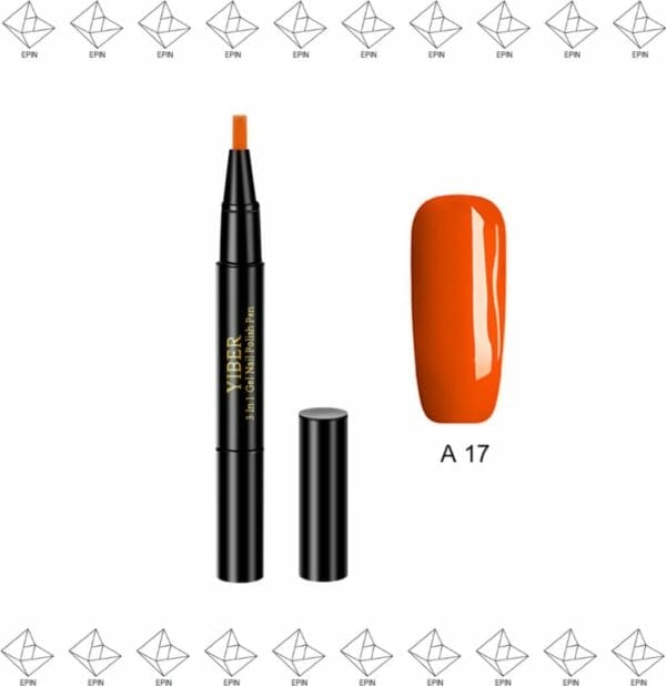 Epin | nagellak pen | gel nagellak | makkelijk mooie nagels | oranje