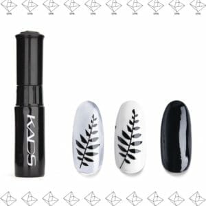 EPIN | Stempel Nagellak | Nagellak Voor Stempel | Nail Art | 10 ML | ZWART