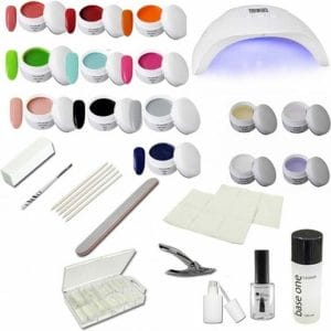 Easy Nails Gelnagels Starterspakket - Perfecte Nepnagels - Set voor Gelnagels - 14 kleuren Gel - Inclusief Nagellamp (LED)
