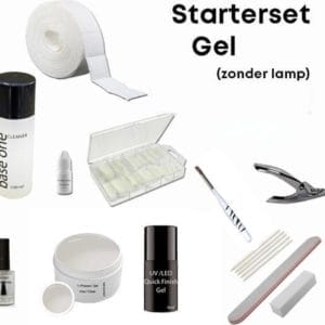 Easy Nails Gelnagels Starterspakket - Perfecte Nepnagels - Set voor Gelnagels - transparant - geschikt voor alle Nageltypes