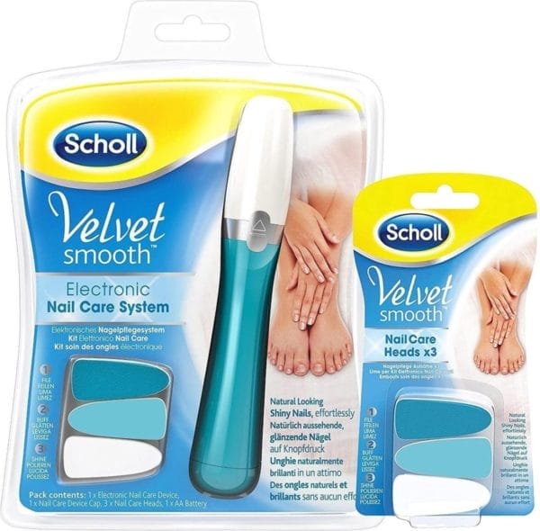 Elektrisch nagelvijl - scholl - scholl velvet smooth - nagelverzorging - nagelbehandeling.