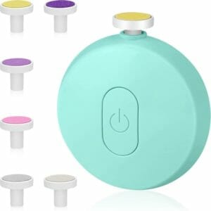 Elektrische Baby Nagelvijl - Elektrische Nagelvijl voor baby's - 6-in-1 Nagelverzorging voor baby's - Nail Clippers - Veilige Elektrische Baby Nail Trimmer, Baby Nail File, cadeau voor pasgeborenen