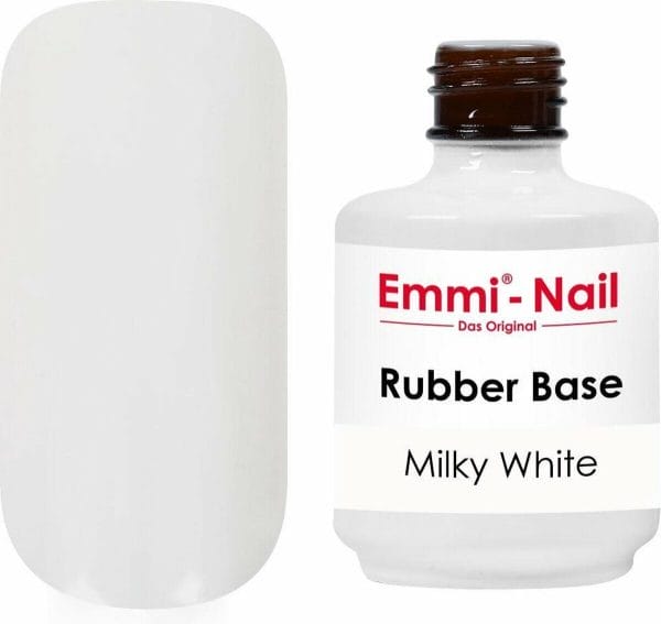 Emmi-Nail Rubber Base Milky White, 15 ml