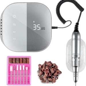 Equivera Elektrische Nagelvijl - Nagelfrees - Manicure - Pedicure - Ook Voor Gel Nagels - Perfecte Nagelverzorging