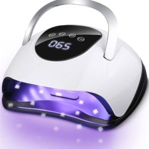 Equivera Nagellamp - UV Lamp voor Nagels - Gellak - Polygel - Krachtige UV Lamp - Nageldroger