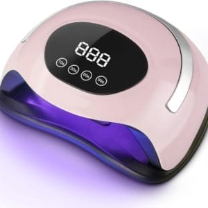 Equivera Nagellamp - UV Lamp voor Nagels - Gellak - Polygel - Krachtige UV Lamp - Nageldroger