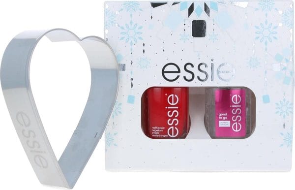 Essie cadeauset - russian roulette - good to go topcoat (met gratis koekjesvorm)