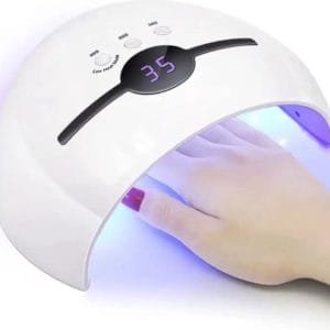 ExCorn Professionele 42LED UV Nagellamp - 48 W - Nageldroger Voor Gelnagels - Polygel - Nagellak Koffer - UV Lamp Gelnagels - handen droger - LCD Display - Automatiche sensor - Heat mode - Nagel Gellak - Gellak Starterspakket - Led Lamp Nagels