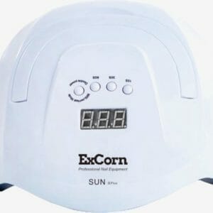 ExCorn Professionele 42LED UV Nagellamp - SMART sensor - 80 W nageldroger voor Gelnagels -Sun X 5 plus - 2 handen droger - Timer - UV LCD Display - Dubbel licht - Automatiche sensor - Heat mode - Nagel Gellak