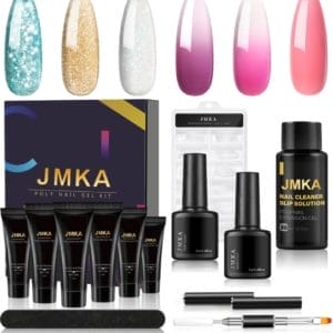 Extenstion kit | Polygel nagels | Gelnagels | Nepnagels | Gellak set | UV Gel | Nail Art Pakket | Buildergel | Starterset- 6 KLEUREN SET - 15 ML - polygel kit - polygel nagels - polygel kleuren