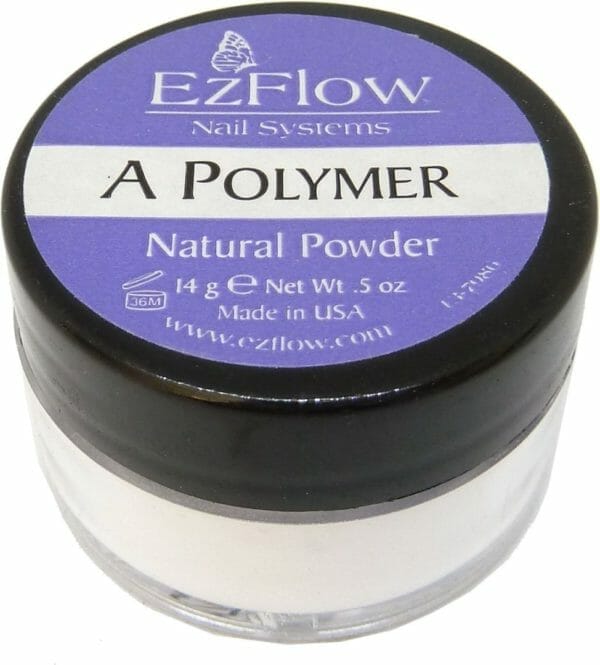 Ez flow a polymer powder acrylpoeder manicure nail art nagelverzorging 14g - natural powder natural powder