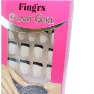 Fing'rs Glam Girl Designer Nails #2261 - Art Finger Nails Tips - 24 stuks