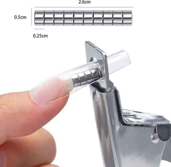 Gear3000® magneet - magneten - nepnagels - nagel tips - nageltip knipper - gellak - nail art 10 stuks