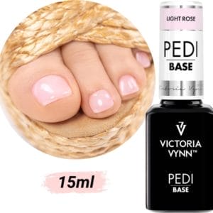 GUAPÀ Base Coat Voor Pedicure | Pedi Base Victoria Vynn | Teen nagels | Teen Nagellak | Base Coat | Gellak voor teennagels | Light Rose Base Coat