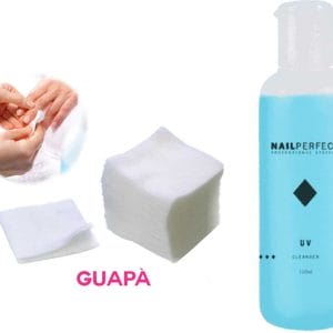 GUAPÀ - Gellak Plaklaag Remover Set voor het verwijderen van de Gel Plaklaag - Nagel UV Cleanser Set