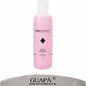 GUAPÀ - Nagellak Remover Non Aceton voor het verwijderen van nagellak van alle nagel systemen inclusief een Moon Nagelvijl 100/180 - 100 ml