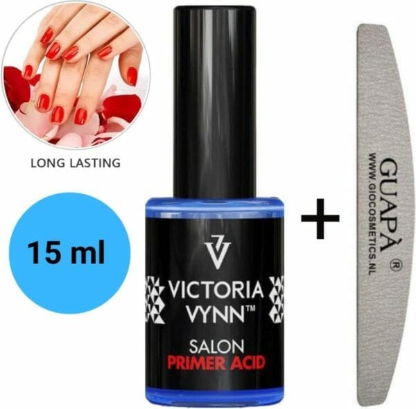 GUAPÀ Primer voor Nagels | Acid Primer Victoria Vynn | Nail Bonding | Air Bond | Gellak | Betere hechting met gel | 15ml Nail Primer