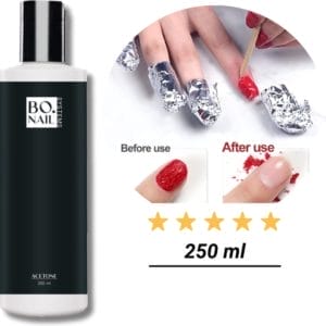 GUAP� Aceton 250 ml | Pure Acetone | Nail Remover | Verwijdert Iedere Manicure | Nepnagels | 250 ml Acetone