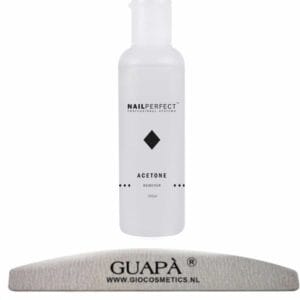 GUAP� Aceton Puur 100 ml | Nagel Verwijderaar voor Gellak, Acrylic, Nagellak, Gelnagels | Nagellak Remover
