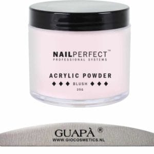 GUAP� Acrylpoeder Roze | Acrylic Powder Blush Pink | 25 gr | Professionele Acryl Poeder