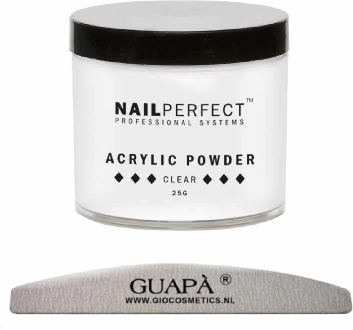 Guap� acrylpoeder transparant | acrylic powder clear | 25 gr | professionele acryl poeder Guap� acrylpoeder transparant | acrylic powder clear | 25 gr | professionele acryl poeder