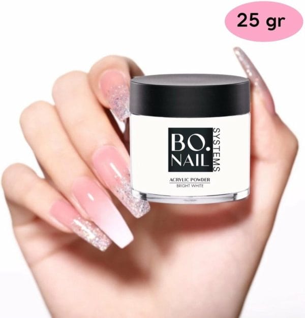 Guap� acrylpoeder white | acrylic powder wit | acryl nagels | starterspakket | 25 gr | professionele kwaliteit acryl poeder