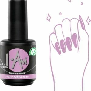 GUAP� BIAB | Brush Builder Gel | Gellak | Gel Nagels | Verstevigde Nagels | Gel Polish | 15 ml BIAB met kleur Light Purple