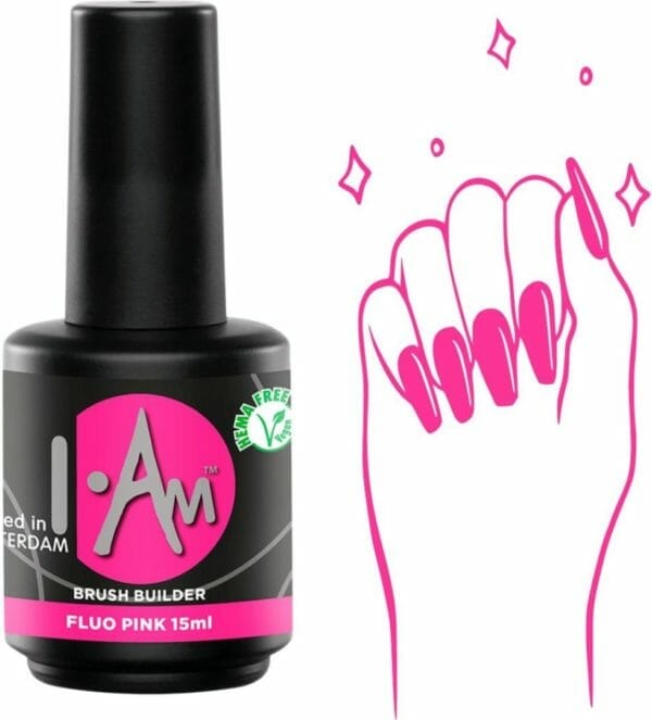 Guap� biab | brush builder gel | gellak | gel nagels | verstevigde nagels | gel polish | nagelverlenging | 15 ml biab met kleur fluo pink