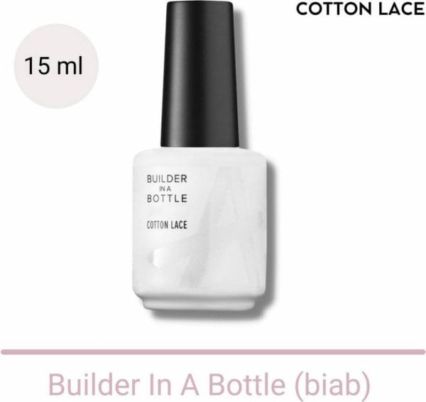 GUAP� BIAB Builder Gel In A Bottle | BIAB Nagellak | Gelnagels Starterspakket | Nagellak | Gellak Nude | Builder Gel | biab | 15 ml Cotton Lace