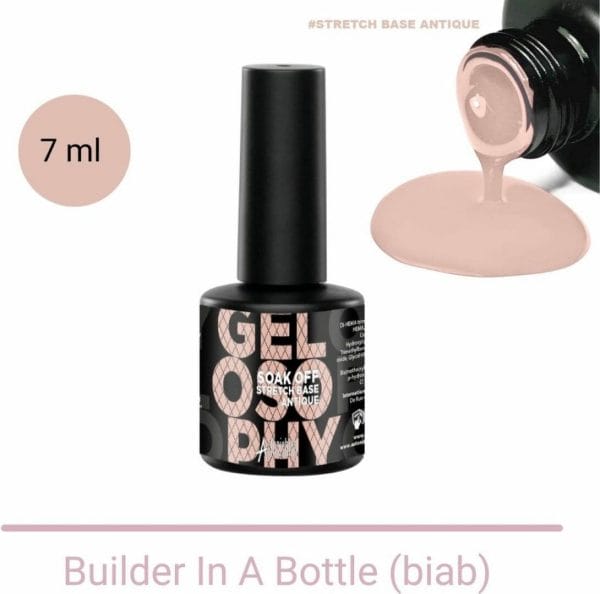 GUAP� BIAB Builder Gel In A Bottle | BIAB Nagellak | Gelnagels Starterspakket | Nagellak | Gellak Pink | Builder Gel | 7 ml Antique