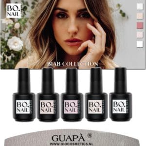 GUAP� BIAB Builder Gel In A Bottle Nagelset | Gelnagels Starterspakket | Nagellak | Gellak | Builder Gel | 5 x 15 ml BIAB met kleur