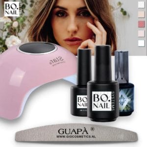 GUAP� BIAB Builder Gel In A Bottle Nagelset | Gelnagels Starterspakket | Nagellak | Gellak | Builder Gel | Rubber Up | Clear BIAB