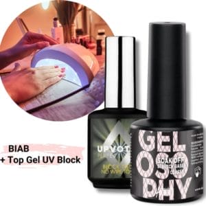 GUAP� BIAB Starter Pakket - Builder in a Bottle - BIAB Nagel Builder Gel - BIAB Set - Handleiding BIAB - BIAB Classy Licht Roze 7 ml