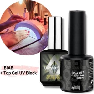 GUAP� BIAB Starter Pakket - Builder in a Bottle - BIAB Nagel Builder Gel - BIAB Set - Handleiding BIAB - BIAB Clear Crystal 7 ml