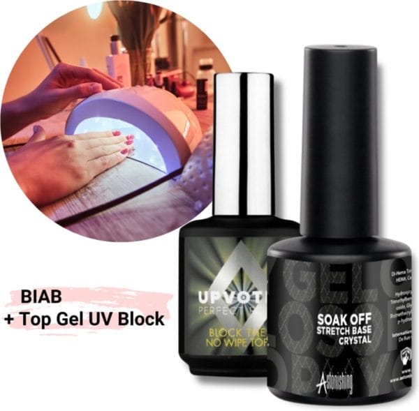 Guap� biab starter pakket - builder in a bottle - biab nagel builder gel - biab set - handleiding biab - biab clear crystal 7 ml