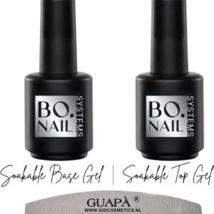 GUAP� Base Coat en Top Coat | Gelnagels | Acryl Nagels | Soak Off Base Gel & Soak Off Top Gel | Nagels