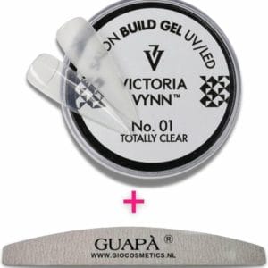 GUAP� Builder Gel 15ml | Gelnagels | BIAB | gel om je nagels mee te verlengen of te verstevigen - Victoria Vynn Clear No.01