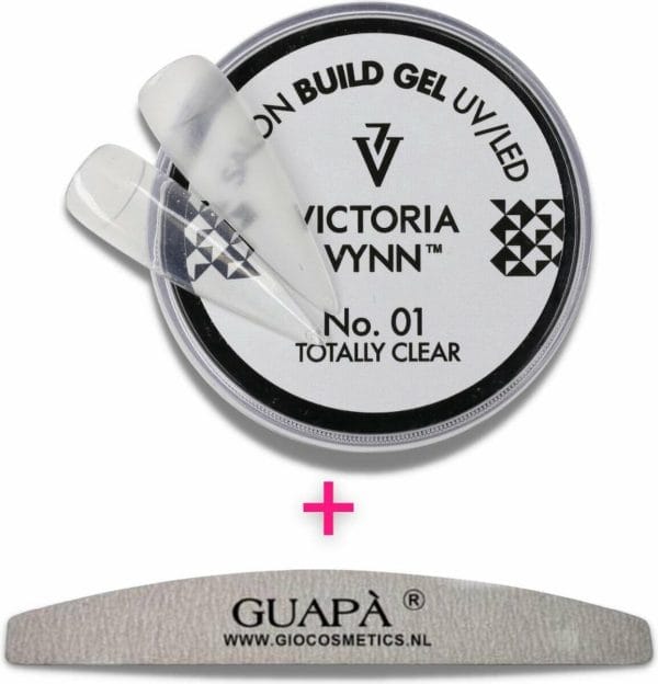 Guap� builder gel 15ml | gelnagels | biab | gel om je nagels mee te verlengen of te verstevigen - victoria vynn clear no. 01
