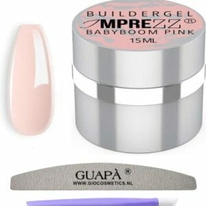 GUAP� Builder Gel | BIAB | Gellak | Gel Nagels | Babyboom Pink | Builder Gel Pink | 15 ml