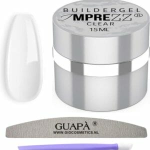 GUAP� Builder Gel | BIAB | Gellak | Gel Nagels | Clear | Builder Gel Clear | 15 ml