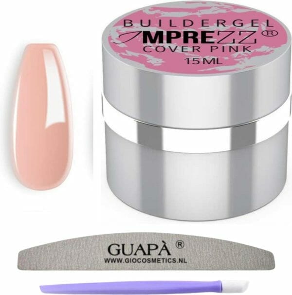 Guap� builder gel | biab | gellak | gel nagels | cover pink | builder gel cover pink | 15 ml