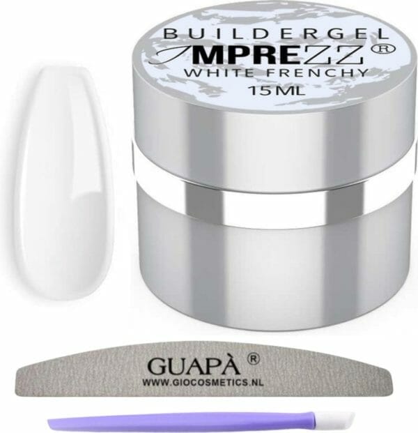 Guap� builder gel | biab | gellak | gel nagels | french manicure white | builder gel wit | 15 ml