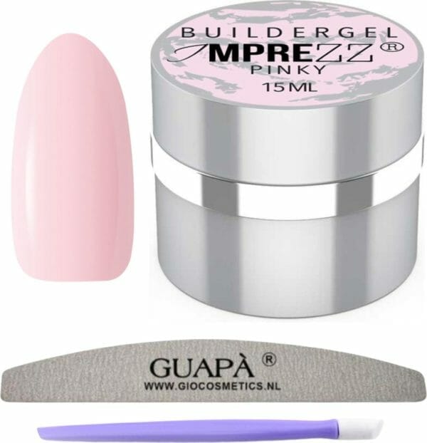 Guap� builder gel | biab | gellak | gel nagels | pinky | builder gel pink | 15 ml