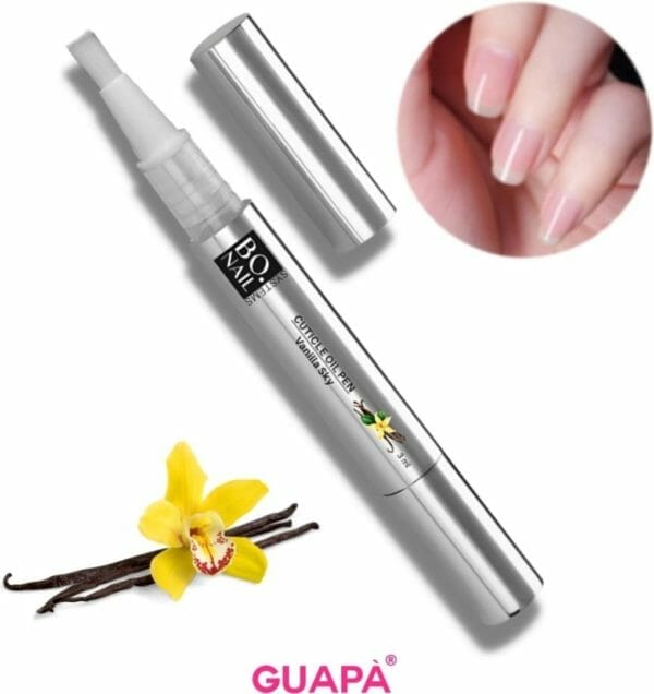 Guap� cuticle nail oil pen | nagelriemolie | nagelriem pen | verzorgend en verzachtend voor de nagelriemen | nepnagels & natuurlijke nagels | 3ml vanille