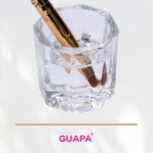 GUAP� Dappendish voor Acryl Liquid | Acryl Vloeistof Glaasje | Acryl Nagels | Glazen Potje | Brush Cleaner Dappendish
