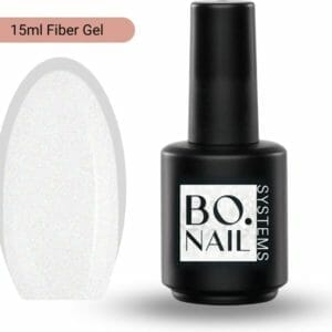 GUAP� Fiber Gel | Fiberglass Nails | BIAB | Builder Gel | Gellak | Diamond White 15 ml