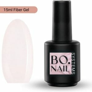 GUAP� Fiber Gel | Fiberglass Nails | BIAB | Builder Gel | Gellak | Translucent Pink 15 ml