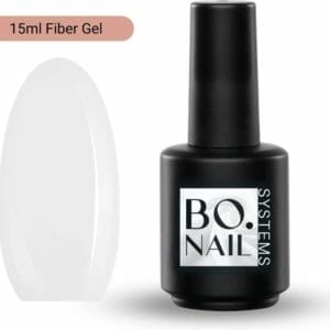 GUAP� Fiber Gel | Fiberglass Nails | BIAB | Builder Gel | Gellak | White 15 ml